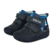 D.D. Step Royal Blue sötétkék hajós magasszárú cipő 20, 29, 30, 31 méretek