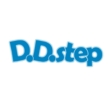 D.D. Step margarétás pink lány szandál G075-61329M