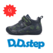 D.D. Step Royal Blue fiú cipő, hajó mintás S015-61100B