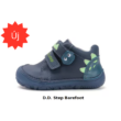 D.D. Step Barefoot (Mezítlábas) Royal Blue fiú, magas szárú cipő M sorozat