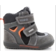 Primigi Gore-tex fekete-szürke fiú hótaposó narancssárga csíkokkal