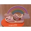 Superfit Boomerang Lila/Rosa epres lány szandálcipő 1-000866-8510