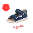 Superfit Nino kék-fehér velúrbőr fiú szandál 1-001060-8000