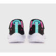 Skechers fekete pillangós, vízlepergetős, vastagabb szivacsozású lány sportcipő 
