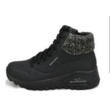 Skechers fekete lány bakancs, memória talp, légtalp