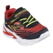 Skechers Piros-fekete mintás fiú sportcipő