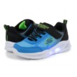 Skechers Minny Kids S-Lights kék fiú sportcipő LED