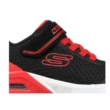 Skechers Microspec Max piros/fekete gyerekcipő 
