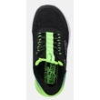 Skechers Microspec Hands-free Slip-ins lime-fekete fiú sportcipő 403890L/BKML