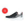 Skechers Microspec szürke-piros-fekete fiú sportcipő