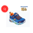 Skechers világoskék és sötétkék repülős fiú sportcipő 407312L/BLNV