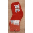 Mr Pamut karácsonyi  zebra mintás piros zokni 27-30 méretben
