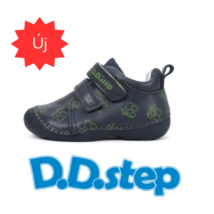 D.D. Step Royal Blue fiú cipő, hajó mintás S015-61100B