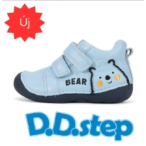 D.D. Step Aero Blue jeges macis, kék, fiú, cipő S015-61472