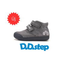 D.D. Step Marine Grey kislány, zárt cipő S066-62946A
