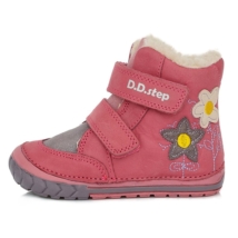 D.D. Step Red bundás virágos lány cipő
