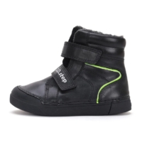 D.D. Step Black bélelt fiú bakancs