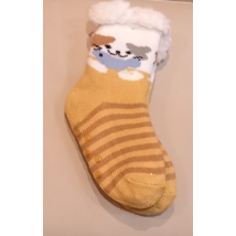 Mr Pamut Pihe-puha vastag téli zokni 24-27 méretben kutyus mintával