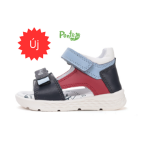 Ponte 20 kék-piros-fekete fiú szandál DA05-6-1884