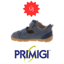 Primigi Barefoot-mezítlábas Nabuk Codex/Avio Fiú szandálcipő 1404222