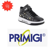 Primigi fekete lány, vastag párnás, tavaszi-őszi-téli lány bakancs