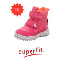 Superfit Sympatex Husky1 Pink/Narancssárga lány hótaposó Husky kutyus mintával