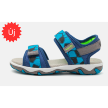 Superfit Mike 3.0 kék focilabdás mintás fiú szandál