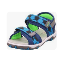 Superfit Mike 3.0 kék focilabdás mintás fiú szandál 1-009464-8010