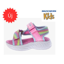 Skechers világítós unikornisos lány szandál LED 303170L/PKMT