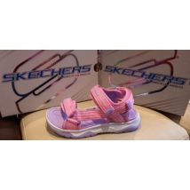Skechers Pink/levendula színű lány szandál 303221L/BKLV