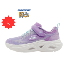Skechers lila csillogós lány sportcipő LED 303729N/LVAQ