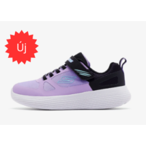 Skechers lila-fekete lány sportcipő