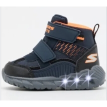 Skechers kék-fekete, világítós bakacs
