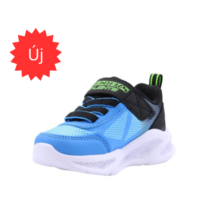 Skechers Minny Kids S-Lights kék fiú sportcipő LED