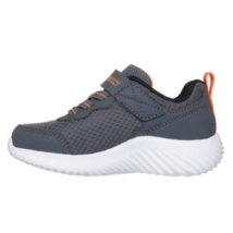 Skechers Bounder-Techrox szürke-narancssárga fiú sportcipő 403906N/CHAR