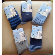 Mr Pamut Fiú bokazokni 100%pamut orrvarrás nélküli vastag 31-34 Különböző színekben kapható!