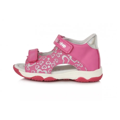 D.D. Step Dark Pink lány szandál 20, 21, 22 méretben 