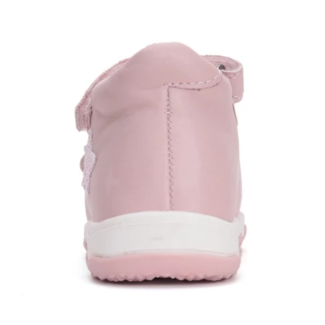 D.D. Step Pink csillagos zárt kérgű bőr lány szandál