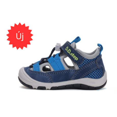 D.D. Step Light Grey Quick Dry gyorsan száradó fiú szandálcipő