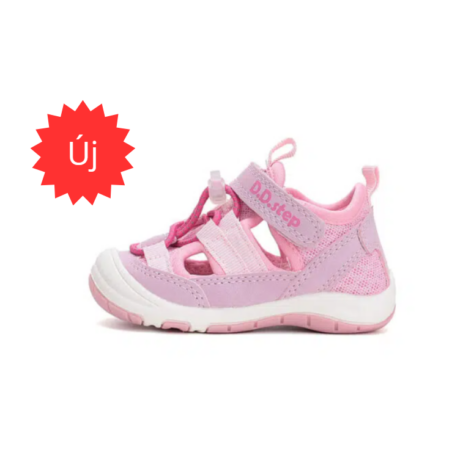 D.D. Step Quick Dry Daisy Pink gyorsan száradó lány szandálcipő 25 méretben