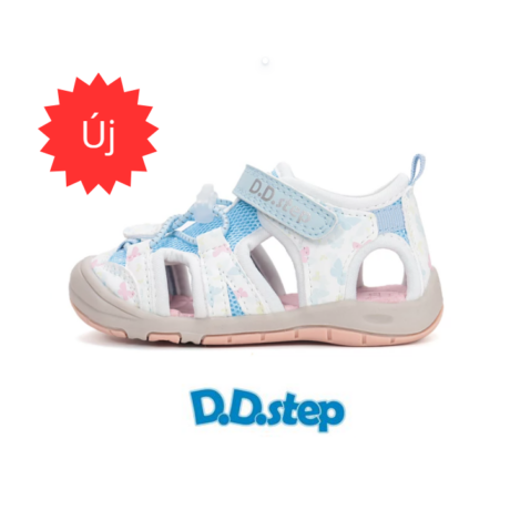 D.D. Step Quick Dry - Gyorsan száradó, pillangós, lány szandálcipő G065-61146F