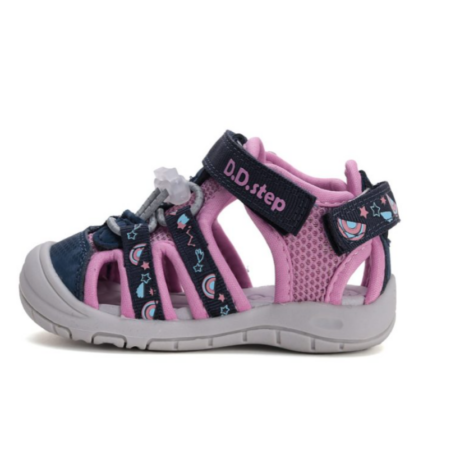 D.D. Step Mauve Quick Dry (gyorsan száradó) lány szandálcipő