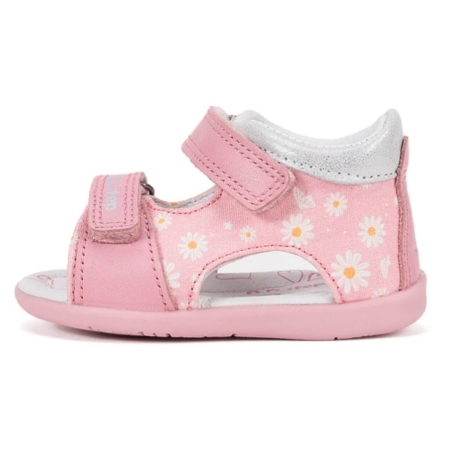 D.D. Step margarétás pink lány szandál G075-61329