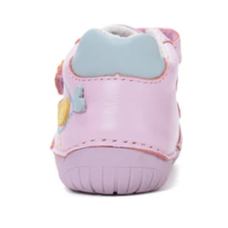 D.D. Step Daisy Pink madaras lány, átmeneti, valódi bőr, tavaszi-őszi zárt cipő S070-61646A
