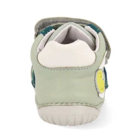 D.D. Step Mocha Fiú cipő, csiga mintás Barefoot S070-61995B