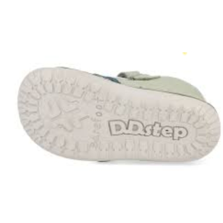 D.D. Step Mocha Fiú cipő, csiga mintás Barefoot S070-61995B