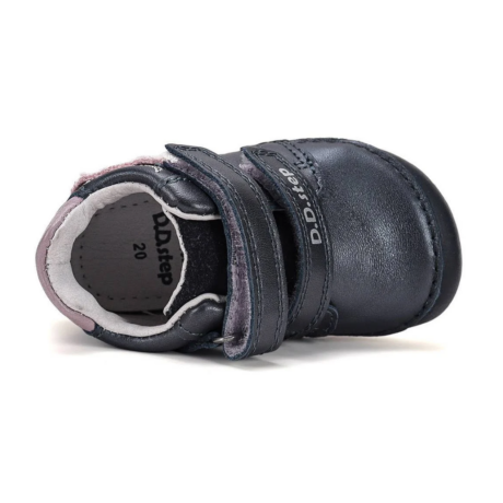 D.D. Step Barefoot-mezítlábas tavaszi-őszi lány cipő bagoly mintával S070-626594A