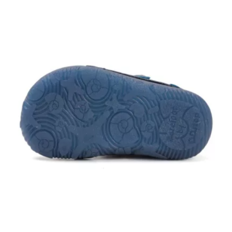 D.D. Step Barefoot (Mezítlábas) Royal Blue fiú, magas szárú cipő M sorozat