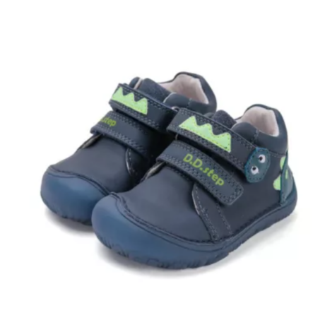 D.D. Step Barefoot (Mezítlábas) Royal Blue fiú, magas szárú cipő M sorozat