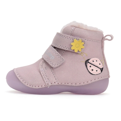 D.D. Step Mauve pingvin mintás lány bakancs